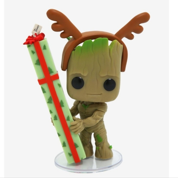 Funko Pop Groot No. 1105 Funko Pop Guardians of the Galaxy Holiday Special - Picture 1 of 4